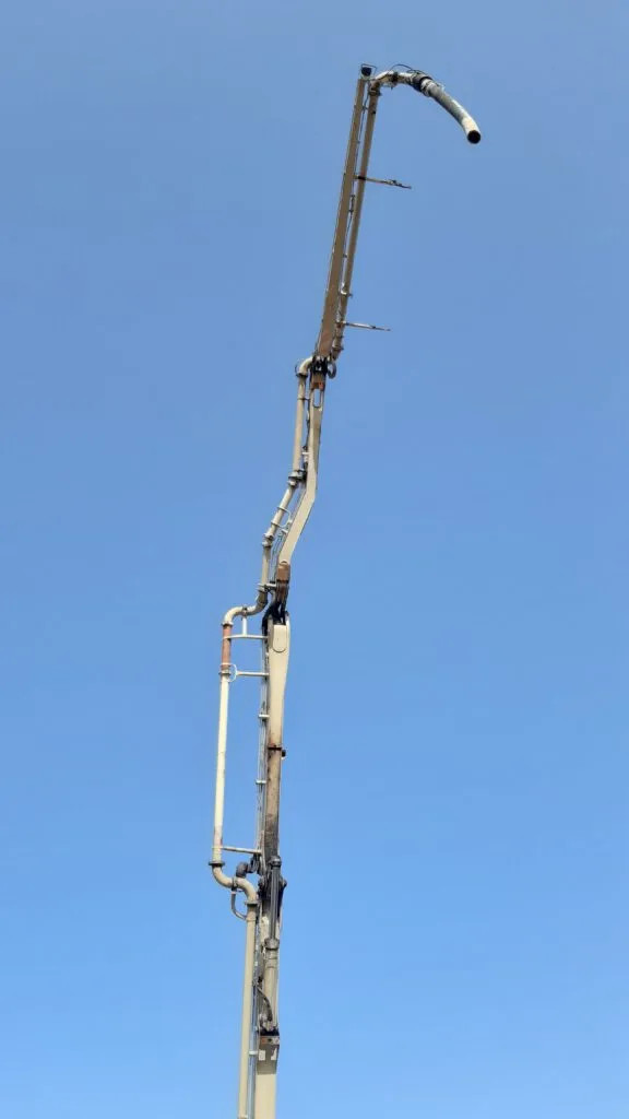 Ein beeindruckendes Beton-Spritzgerät