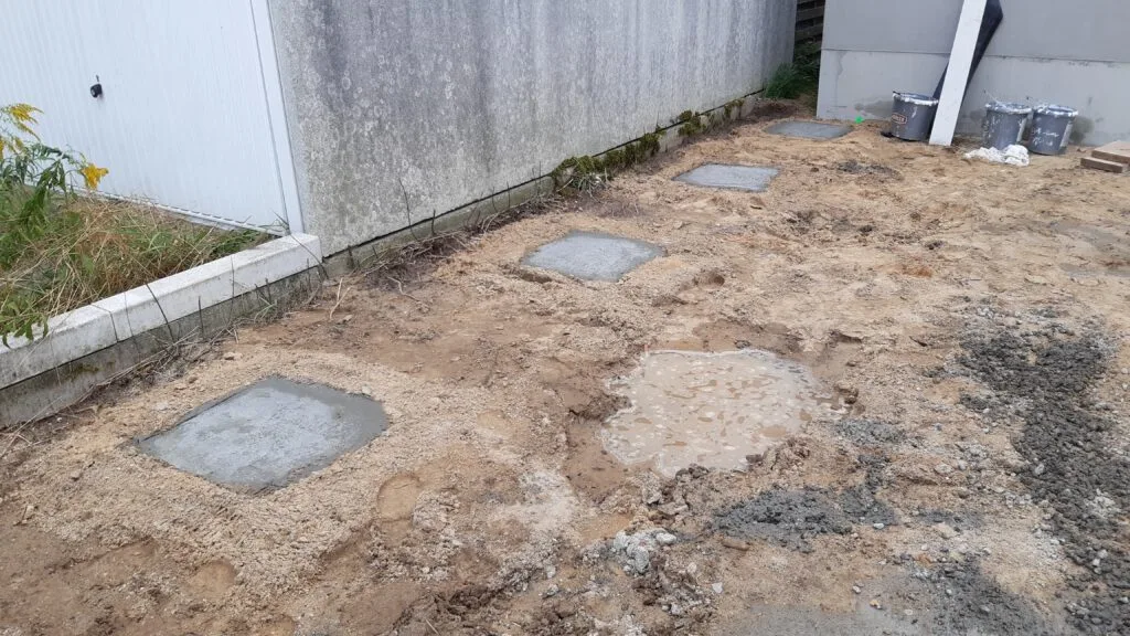 Die Einschubtreppe in den Spitzboden