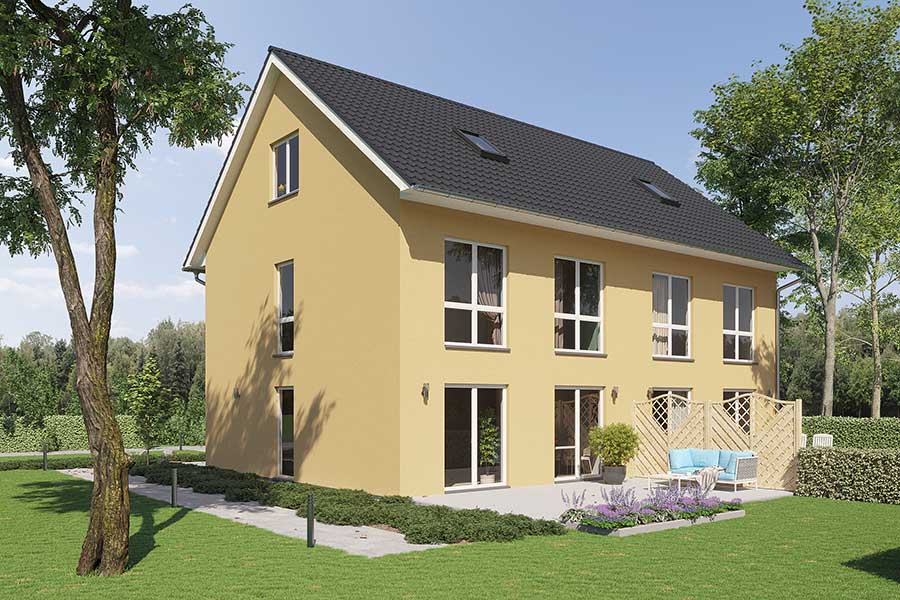 Doppelhaus mit 127qm Wohnfläche in Berlin